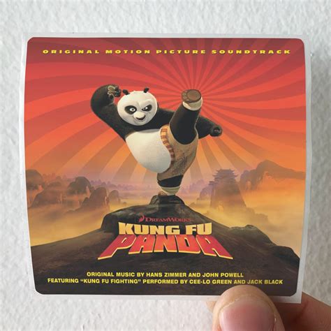 Hans Zimmer Kung Fu Panda Album Cover Sticker