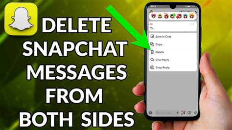 How To Permanently Delete Snapchat Messages From Both Sides YouTube