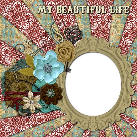 Digital Scrapbook Quick Page Create Beautiful Memories