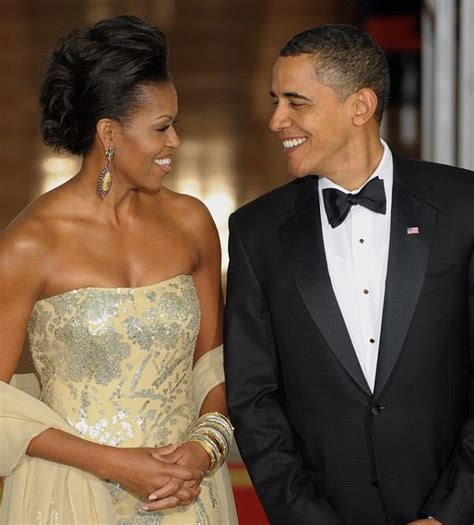 Michelle Obama And A Nude Scandal Does Her Champagne Colour Dress