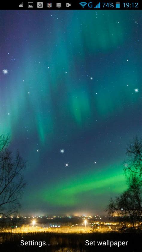 Northern Lights Live Wallpaper APK for Android Download