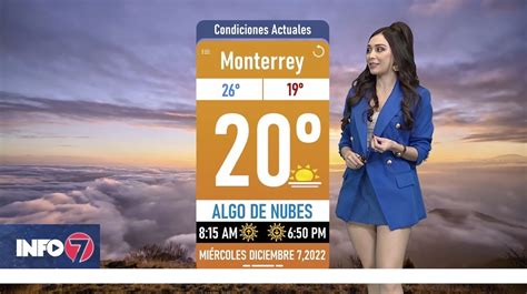 Clima En Monterrey Hoy 7 De Diciembre Máxima De 26 Grados