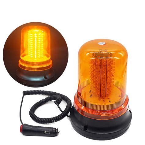 Dc12v24v 120leds 12w Car Warning Light Safety Emergency Vehicle