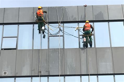 楼宇建筑物外高空作业外高空作业 江苏百丽洁清洁科技有限公司