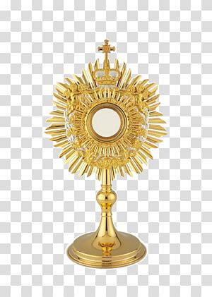 Monstrance Eucharistic Adoration Sacrament Png Clipart Adoration