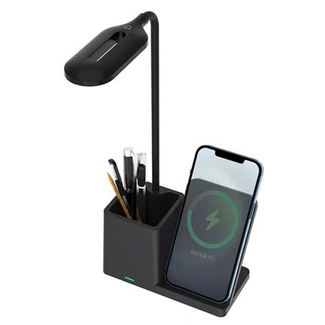 Lampe De Bureaux LED Avec Charge Sans Fil Et Porte Stylo PROSCOM Tunisie