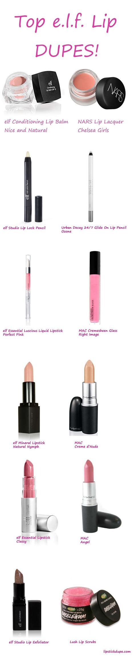 Best Inspiration Mate Makeup : ELF Dupes Lipstick Dupe | Makeup dupes, Lipstick dupes, Best ...