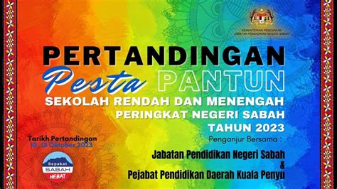 MAJLIS PERASMIAN PENUTUPAN PERTANDINGAN PESTA PANTUN PERINGKAT NEGERI