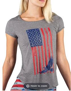 Women's Patriotic T-Shirts Made in the USA | Purely Patriotic ...