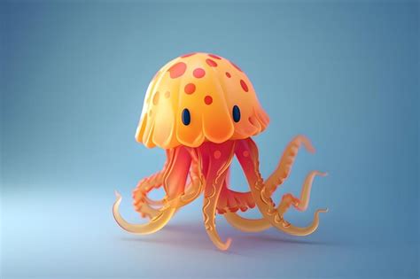 premium photo  cute  jellyfish