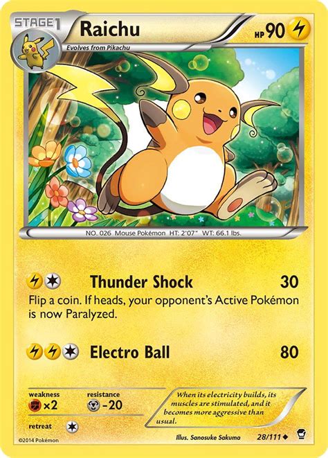 raichu ‹ Page 2 of 5 ‹ PkmnCards | Raichu pokemon card, Pokemon cards ...