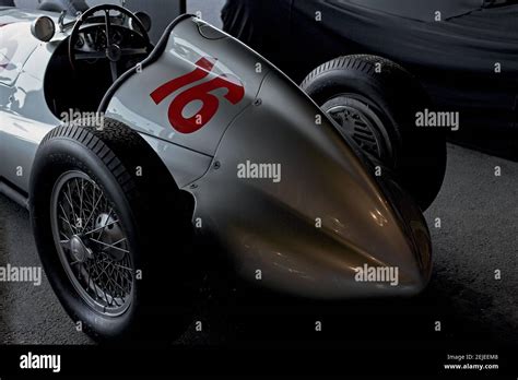 Mercedes Benz Silver Arrow Stock Photo - Alamy