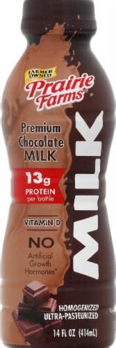 Prairie Farms Premium Chocolate Milk 14 Fl Oz Pick N Save