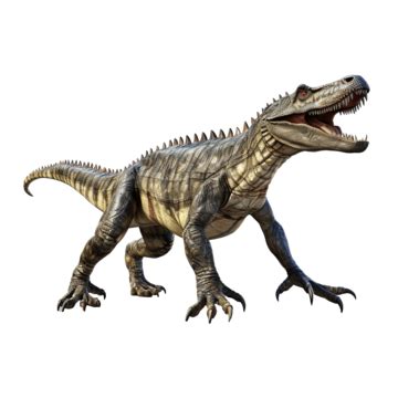 Hupehsuchus Dinosaur Isolated 3d Render Creature Dinosaur Evolution