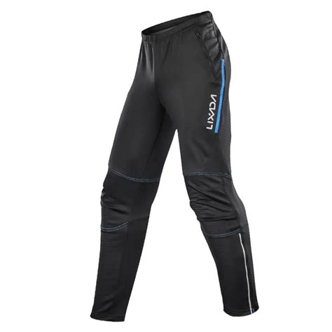 Lixada Cycling Pants Thermal Fleece Windproof Winter Bike Riding ...