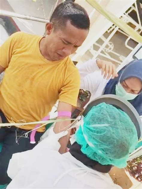 Viral Warga Dompu Histeris Takut Jarum Suntik Saat Rapid Test