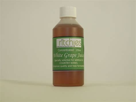 Ritchie's 100% White Grape Juice Concentrate 250ml - The Brew Barn