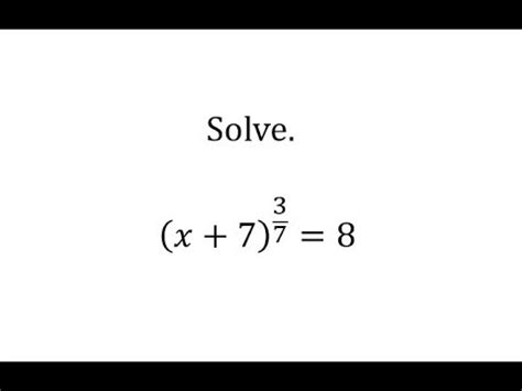 Rational Exponent Equation Solver - Tessshebaylo