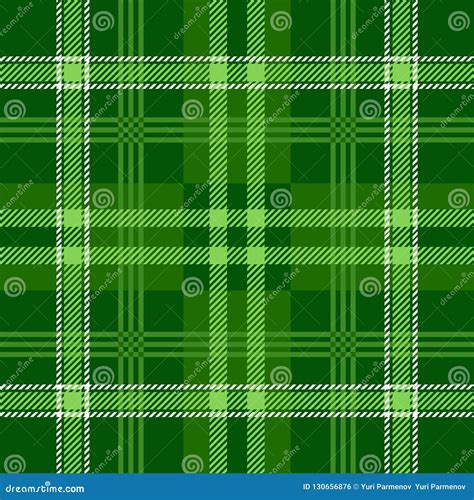 Plaid Tartan Seamless Pattern. Green Color. Scottish, Lumberjack and ...