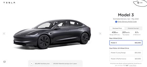 Drop in the Model 3 RWD and LR prices : r/TeslaModel3