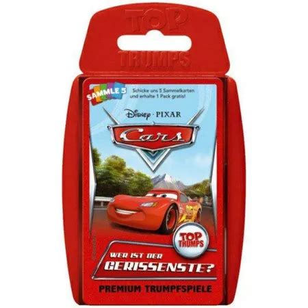 Winning Moves Top Trumps Disney Pixar Cars Trumpfspiel Duo Shop De