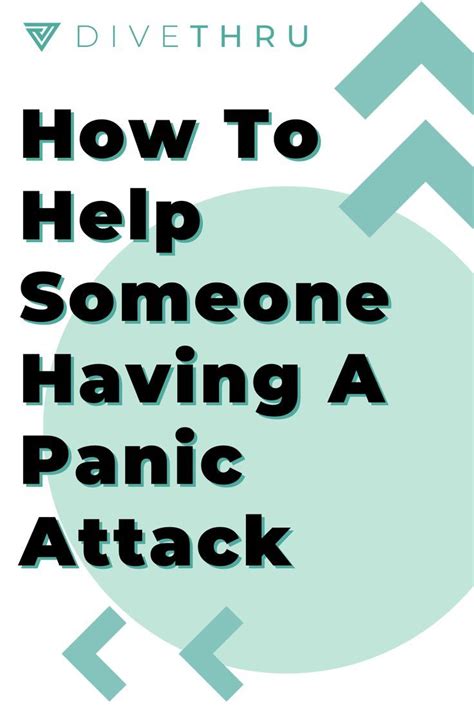 How To Help Someone Having A Panic Attack Panic Attack Panic Attack