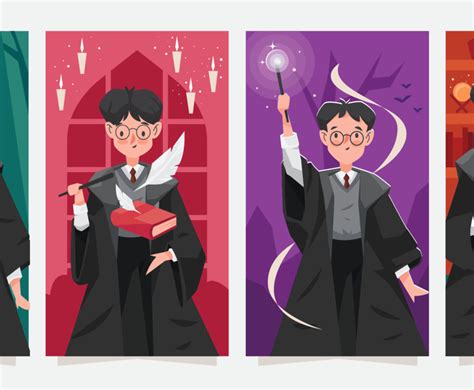 Young Wizard Casting Magic Spell Vector Art And Graphics