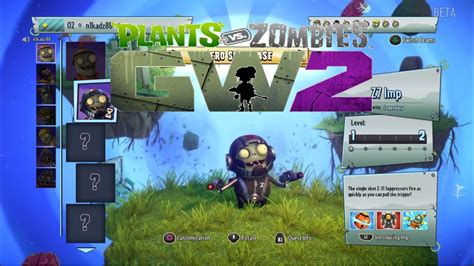 Plants Vs Zombies Garden Warfare 2 Imp New Character Gameplay Z7 Imp