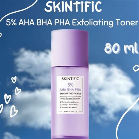 Jual Skintific Aha Bha Pha Exfoliating Toner Ml Shopee Indonesia