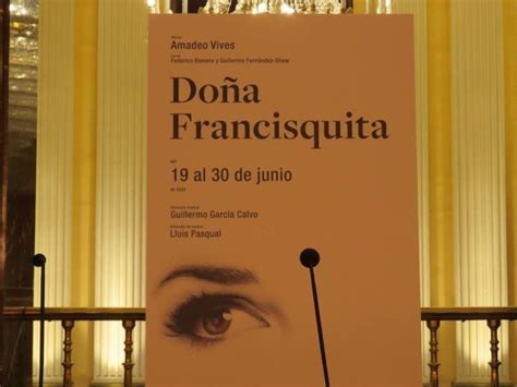 Doña Francisquita regresa al Teatro de la Zarzuela tras un lustro de