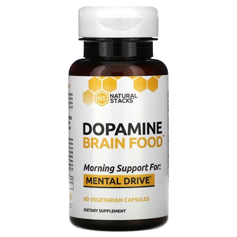 Dopamine Brain Food Vegetarian Capsules Natural Stacks Walmart