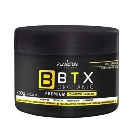 Btx Orghanic Premium 300g Plancton Cuidados O Cabelo Magazine Luiza