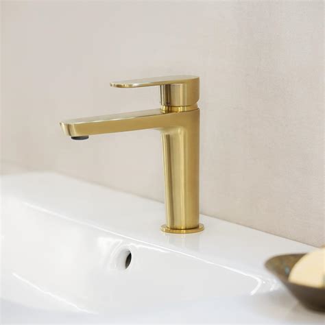 Mitigeur Lavabo Haut De Gamme Couleur Dor E Bross Alexia Ramon Soler