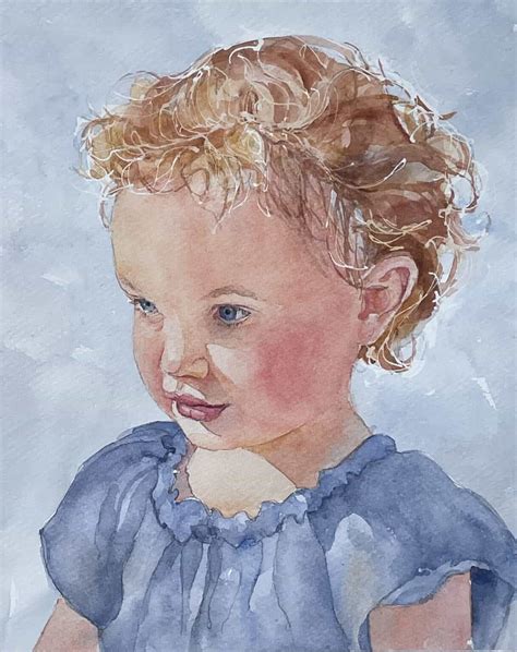 Portraits Cindy Briggs Art Watercolor Paintings