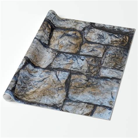 Ancient Stone Wall Wrapping Paper