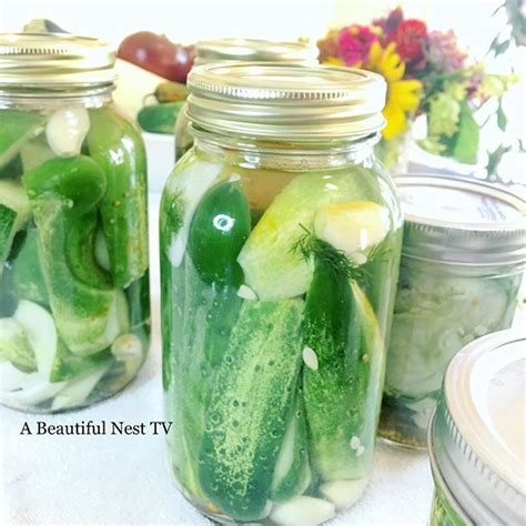 "Let the #canning journey begin! #organicgardening #canningseason #canningcucumbers #pickling # ...