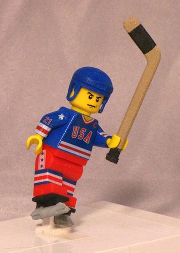 Custom Mike Eruzione minifig skates to Olympics hockey glory - The Brothers Brick | The Brothers ...