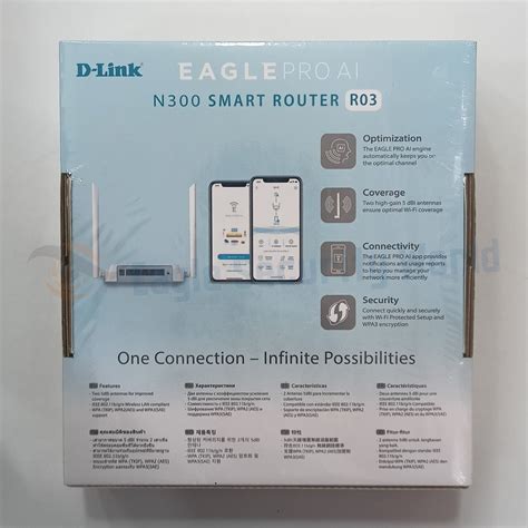 Wireless Or Wi Fi D Link R03 Eagle Pro AI N300 Smart Router 1 At Rs