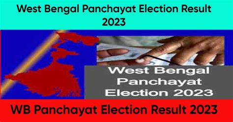 West Bengal Panchayat Election Result 2023 How To Check Vote Count Winner