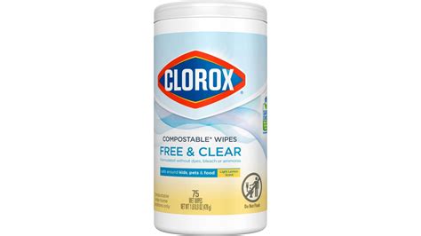 Clorox Compostable Simply Lemon Cleaning Wipes 75 Ct Delivery Near