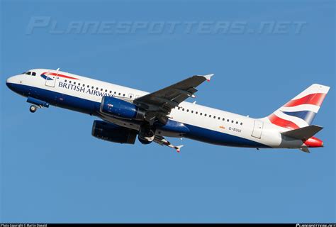 G EUUI British Airways Airbus A320 232 Photo By Martin Oswald ID