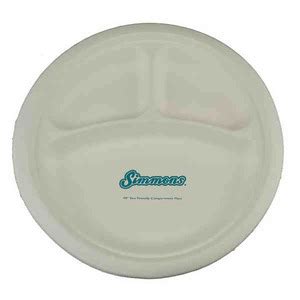 Eco Friendly Disposable Plates, Custom Printed With Your Logo!