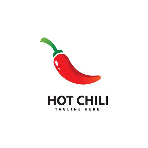 Spicy Chili Logo Icon Vector Red Pepper Logo Template 3354797 Vector Art At Vecteezy