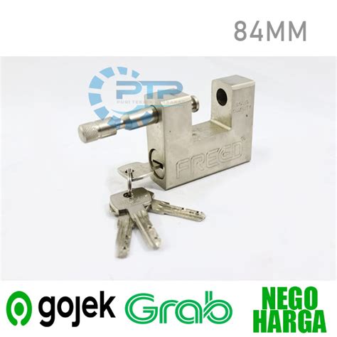 Gembok Panzer Panser 84 Mm FREED Armored PadLock Gerbang Besi