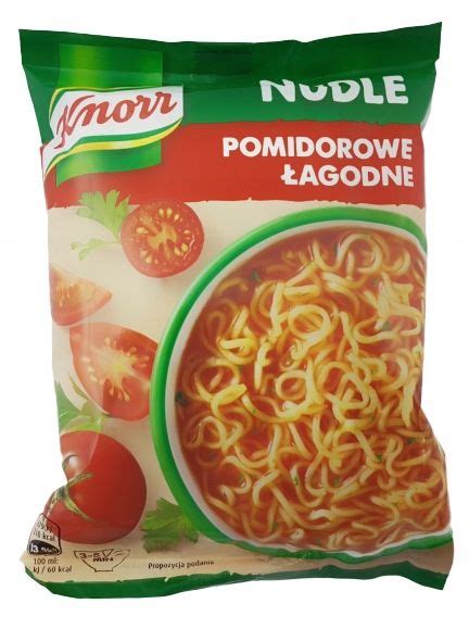 Knorr Nudle Pomidorowa Agodna Zupka G X Szt Erli Pl