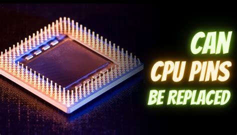 Can CPU Pins be Replaced? [Repair Your Broken CPU Pins]