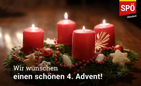 4 Advent Aktuelles SPÖ Oberdorf