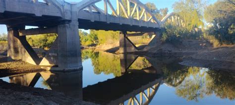 Finalmente llegó a Costa de Araujo el agua por el Río MendozaEl