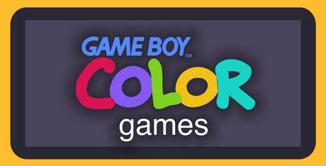 Gameboy Color Games - GameFabrique