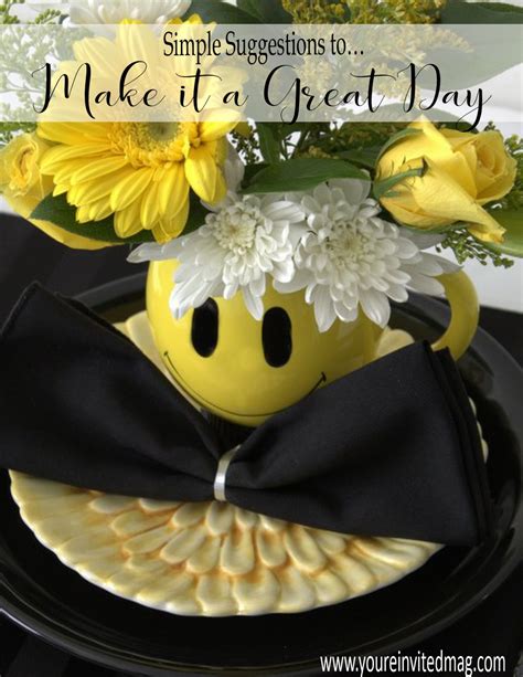 Make It a Great Day – You're Invited Enterprises